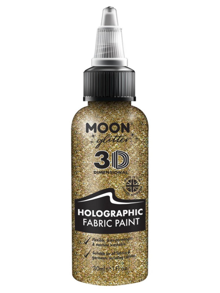 Moon Glitter Holographic Glitter Fabric Paint