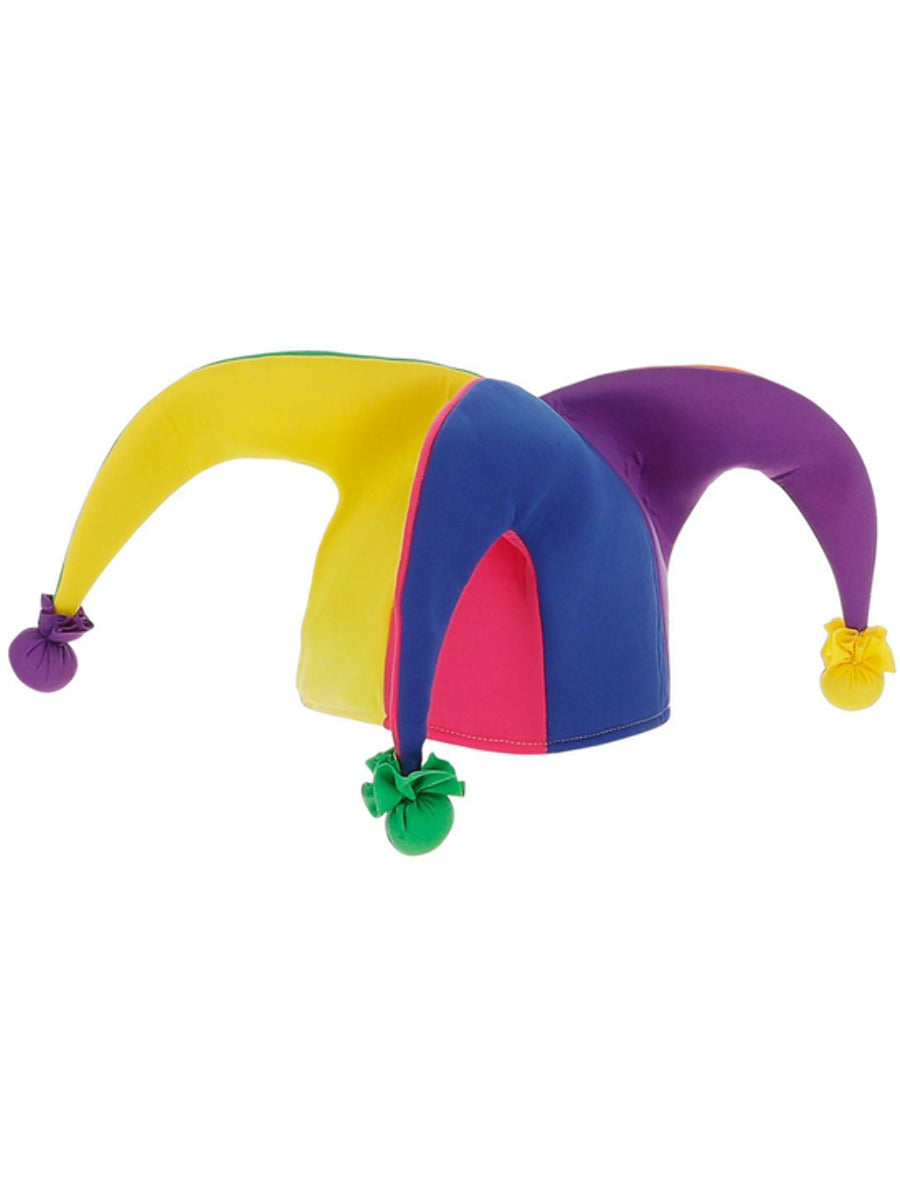 Neon Rainbow Jester Hat Alternative 1
