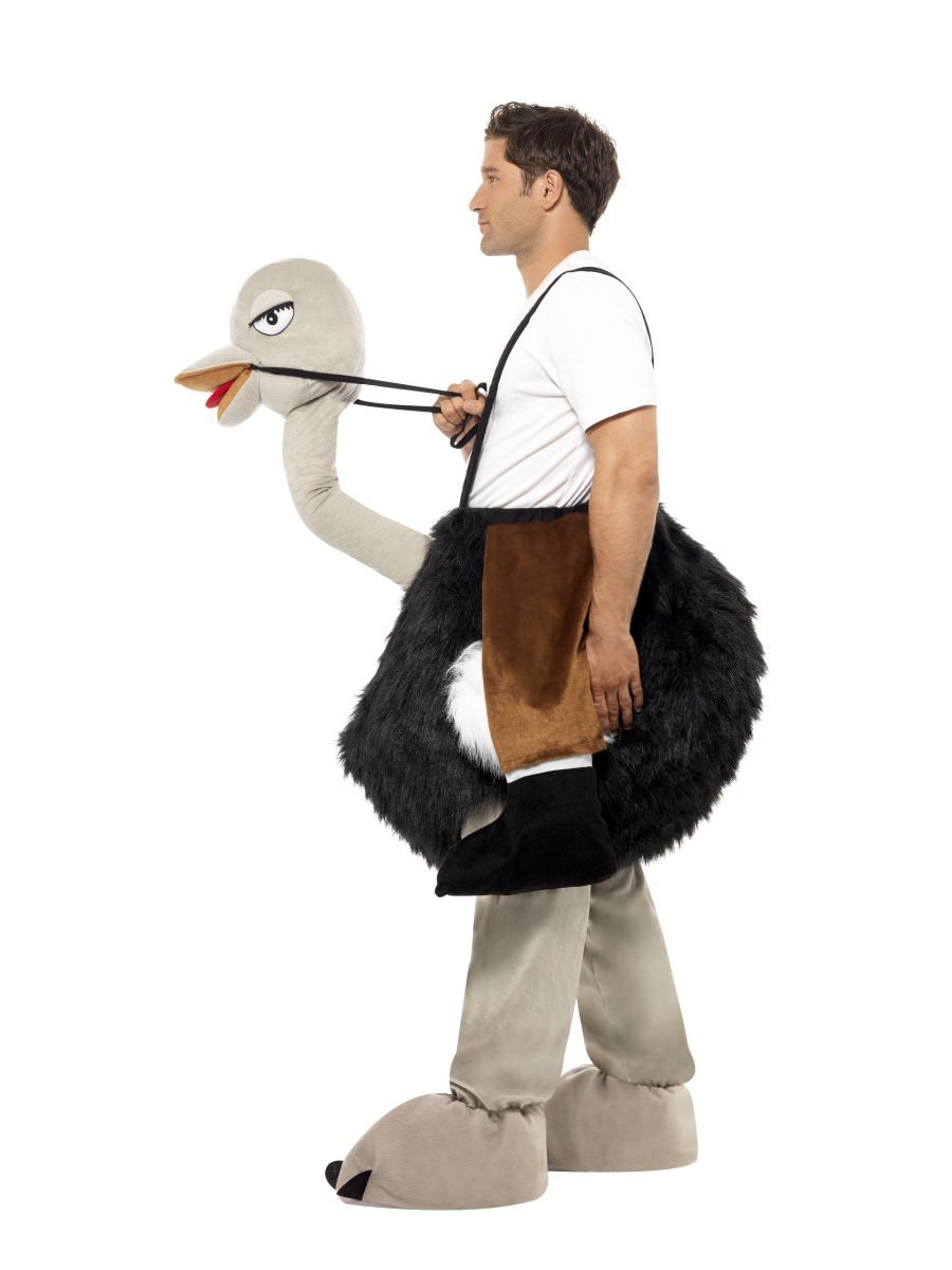 Ostrich Costume with Fake Hanging Legs Alternative View 1.jpg