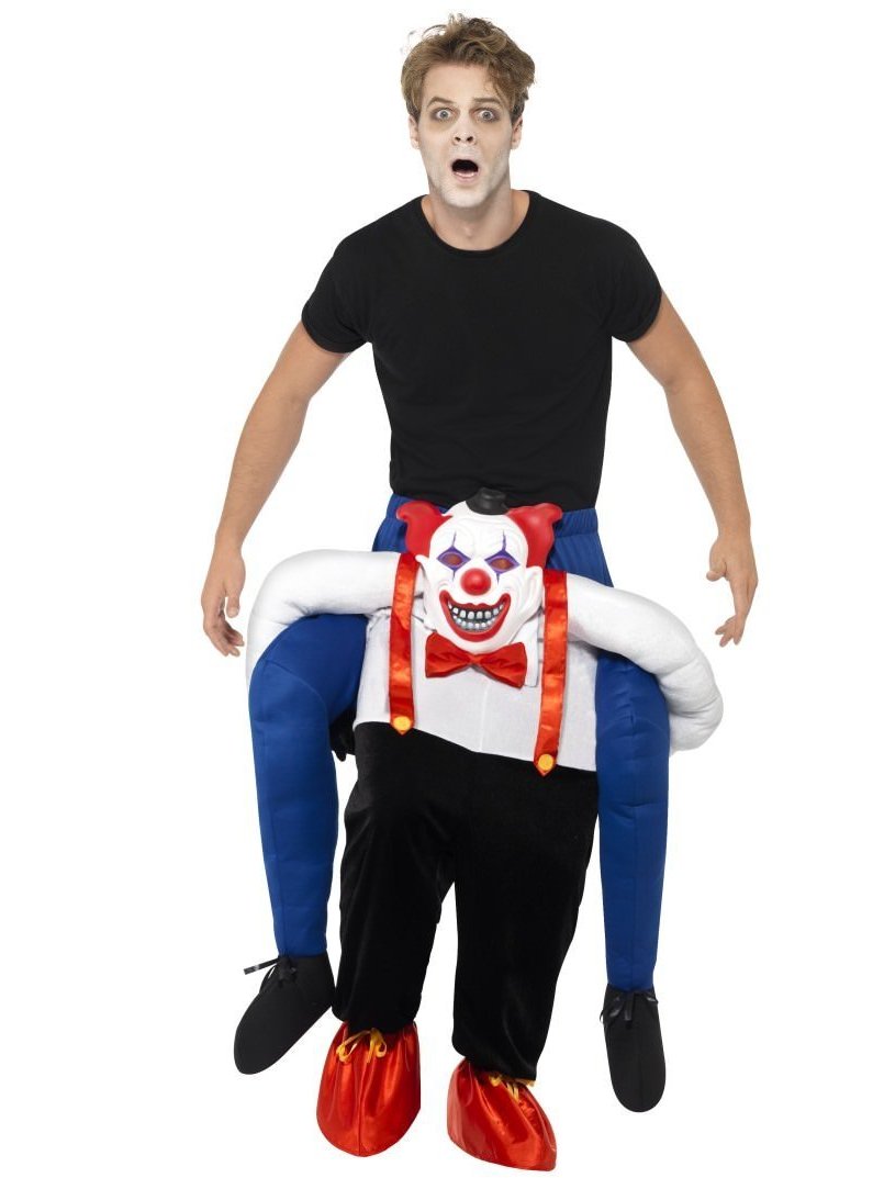 Piggyback Sinister Clown Costume | Smiffys