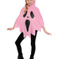 Pink Ghost Poncho