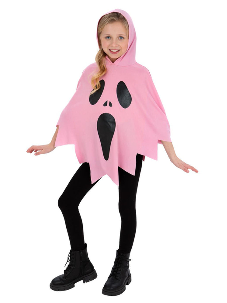 Pink Ghost Poncho
