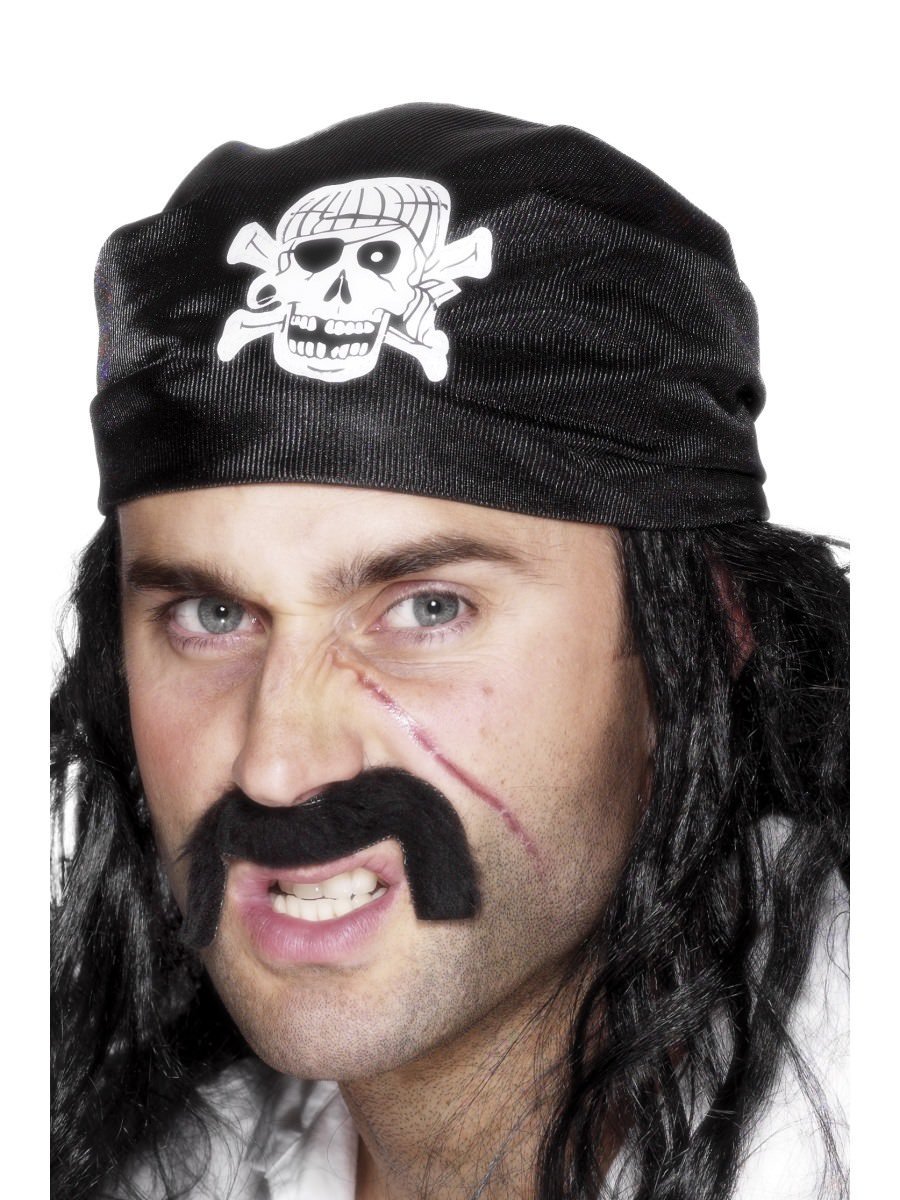 Pirate Bandana, with Skull & Crossbones