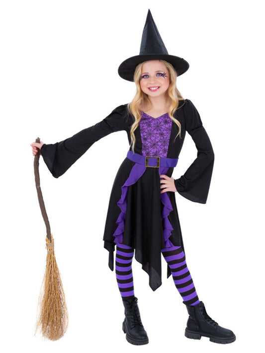 Practical Spell Witch Costume Girls