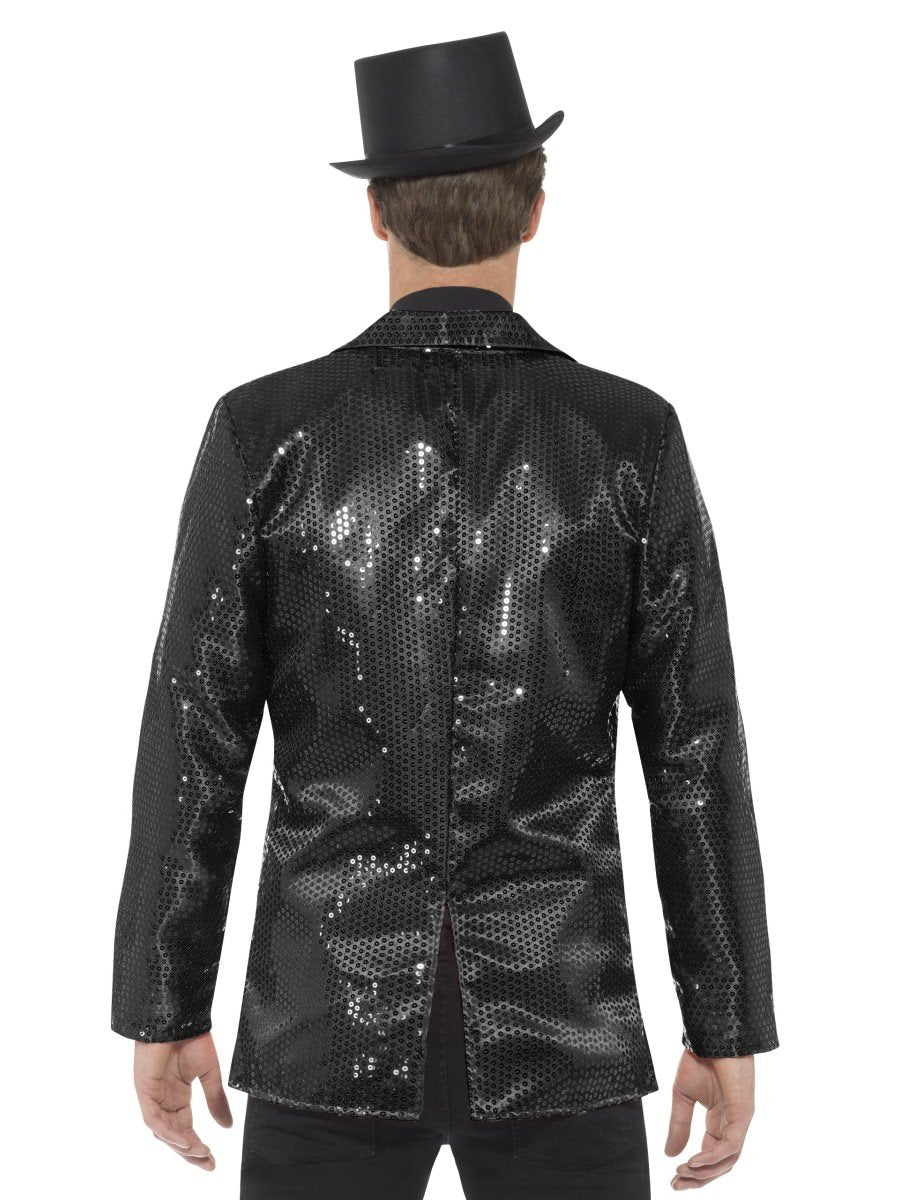 Sequin Jacket, Mens, Black Alternative View 2.jpg