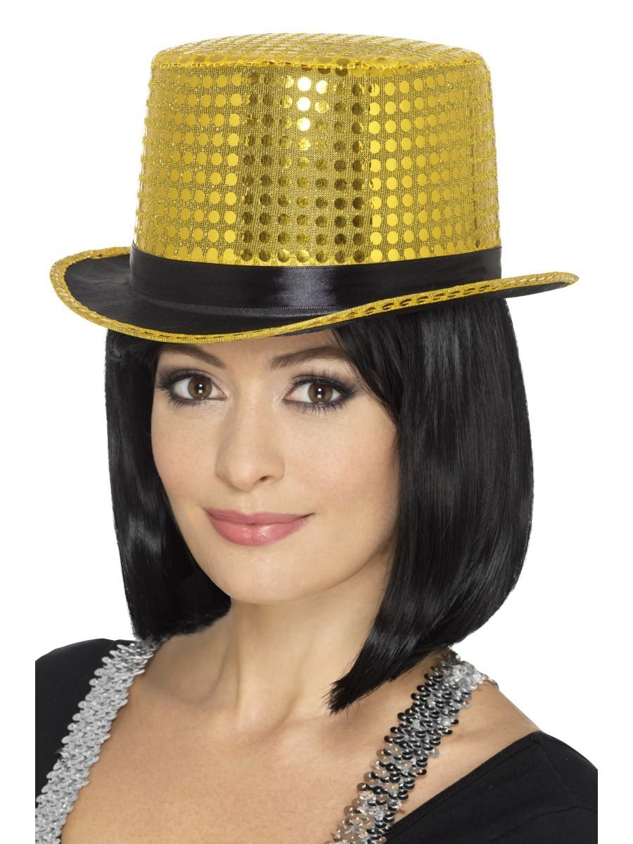 Sequin Top Hat, Gold Alternative View 1.jpg