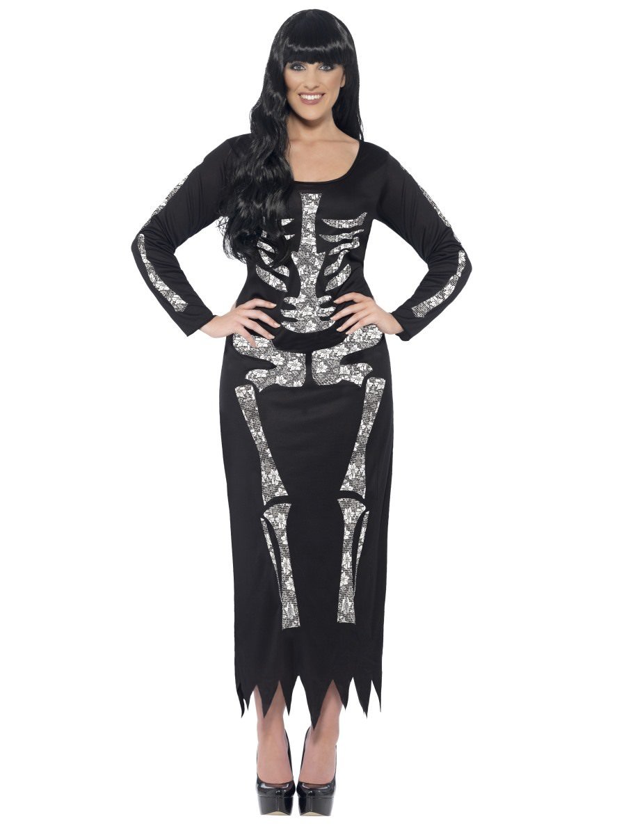 Skeleton Costume, with Tube Dress Alternative View 3.jpg