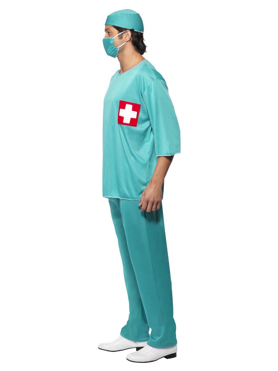Surgeon Adults Costume Side