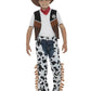 Texan Cowboy Costume, Child, Brown & Black