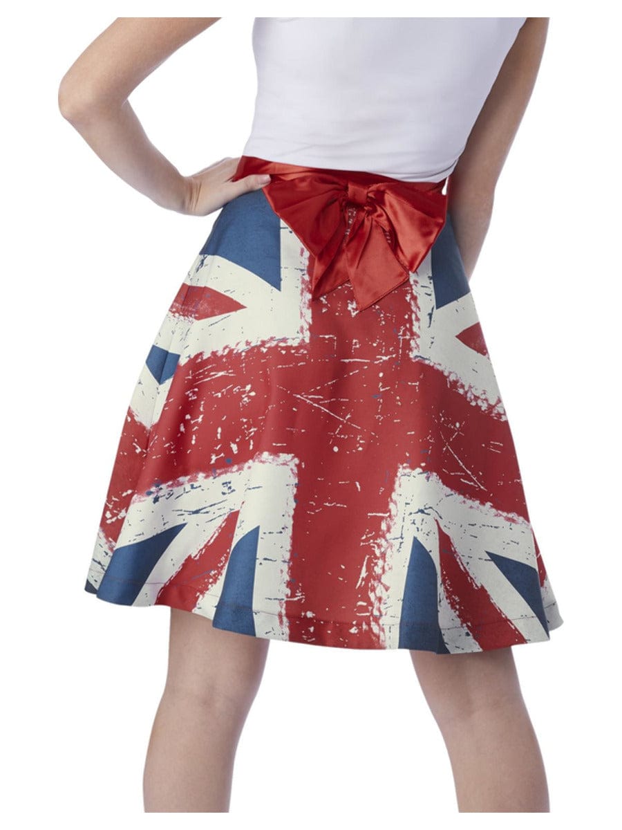 Union Jack Skirt Back