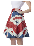 Union Jack Skirt Side