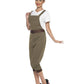 WW2 Land Girl Costume, Khaki Alternative View 1.jpg