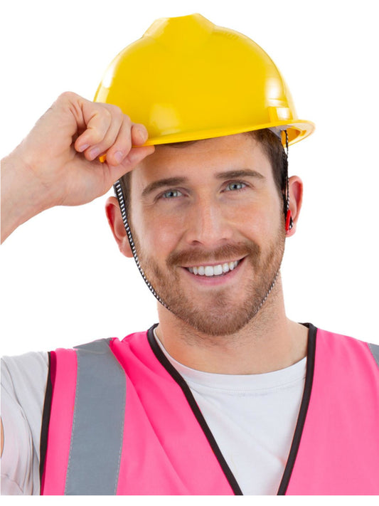 Yellow Builders Helmet Adjustable