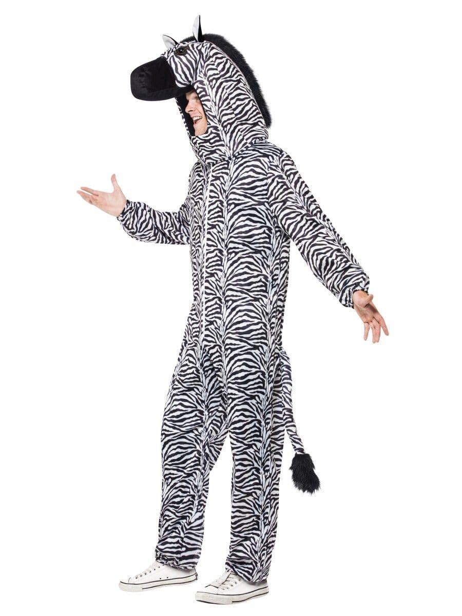 Zebra Costume, with Bodysuit and Hood Alternative View 1.jpg