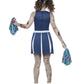 Zombie Cheerleader Costume, Blue Alternative View 2.jpg