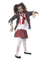 Zombie School Girl Child Costume